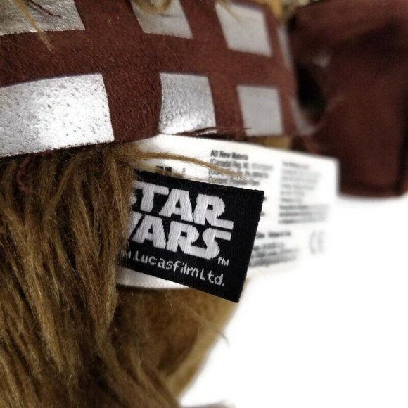 Chewbacca Star Wars Big Head Wookie Talking Plush - Picture 10 of 12